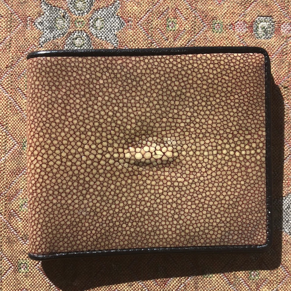 STING RAY SKIN Foldable Wallet